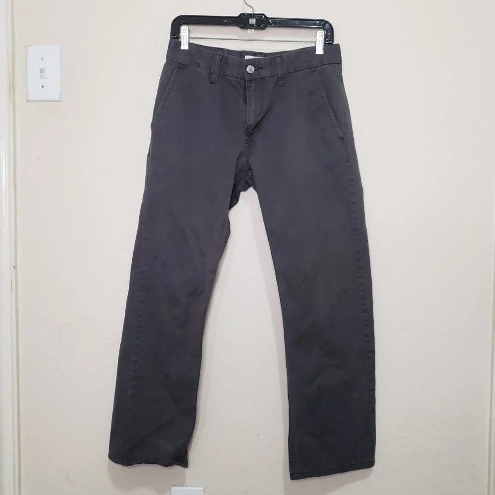Levi's Grey Jeans Pants 505 29X29 - Picture 2 of 9